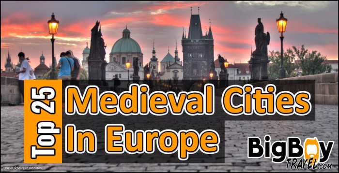 Top 25 Medieval Places To Visit In Europe